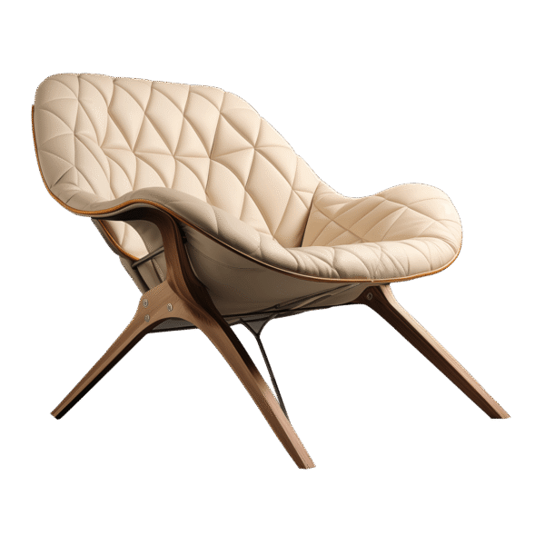 005 Modern Armchair with Lumbar