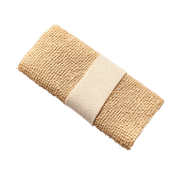 087 Burlap Fabric Rolled